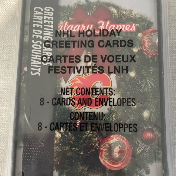 NHL Calgary Flames Christmas Cards Set of 3 Boxes - Picture 5 of 5